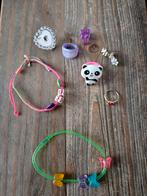 Ringetjes,armbandjes en een dubbele ketting, Ophalen of Verzenden, Gebruikt, Armband
