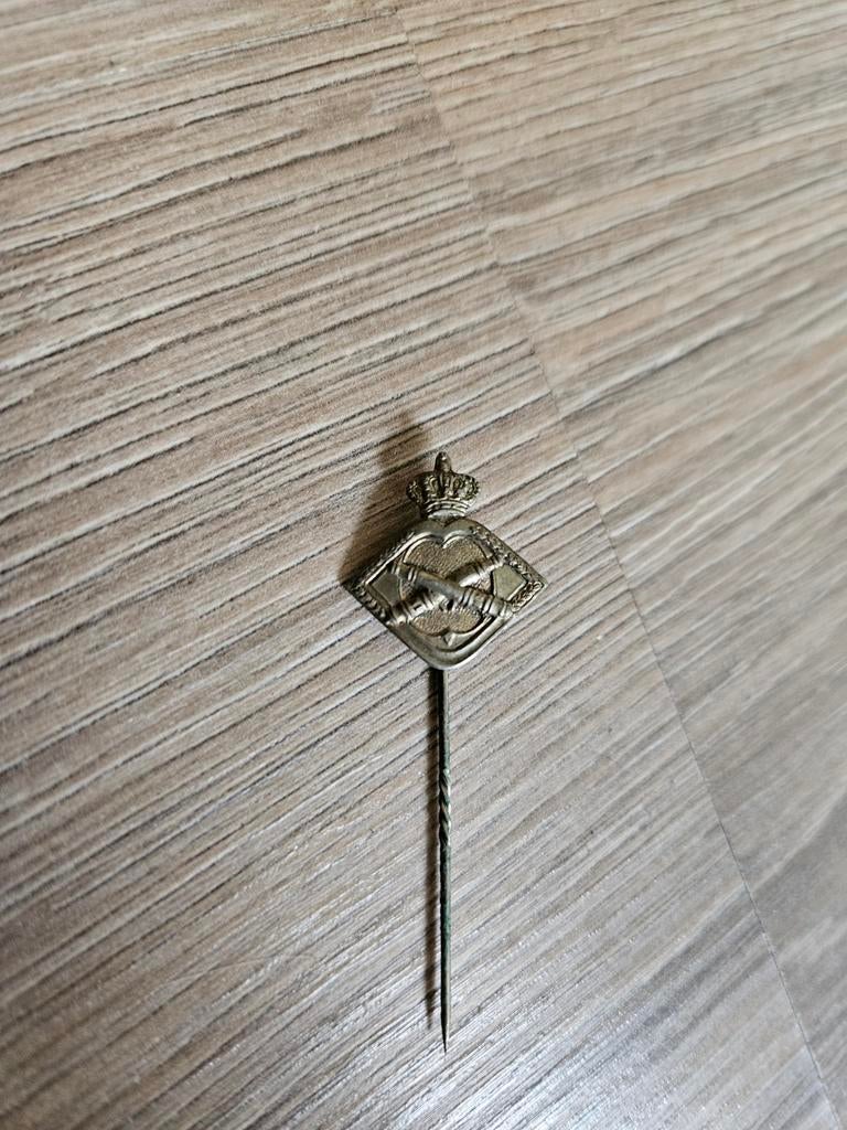 Speldje artillerie, Ophalen of Verzenden, Landmacht, Nederland, Embleem of Badge