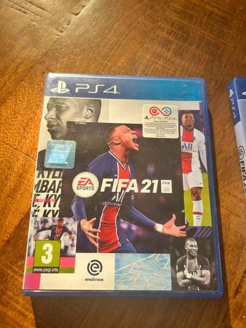 FIFA 21 & FIFA 22 voor PS4  beschikbaar voor biedingen
