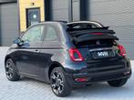 Fiat 500 C 0.9 TwinAir Turbo 500S -Sport Cabrio - Climate -, Gebruikt, Cabriolet, Zwart, Leder