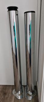 Bureau poten 2 stuks, Doe-het-zelf en Verbouw, Zwenkwielen, Ophalen, Zo goed als nieuw