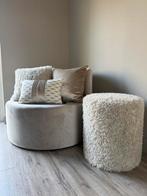 Luxe chique poefen en kussens, Ophalen of Verzenden, Nieuw, Rechthoekig, 125 cm of meer
