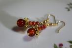 Carneool oorbellen , juwelen met stenen, Sieraden, Tassen en Uiterlijk, Oorbellen, Overige materialen, Hangers, Nieuw, Oranje