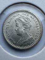 1918 Wilhelmina 10 Cent, Postzegels en Munten, Munten | Nederland, Zilver, Ophalen of Verzenden, 10 cent, Koningin Wilhelmina