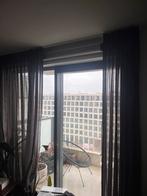curtains Grijze gordijnen set x2 2,5x3m + 1,75x3m, Huis en Inrichting, Stoffering | Gordijnen en Lamellen, Ophalen, Zo goed als nieuw