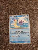 Lapras 131/165 Scarlet & Violet MEW 151 Mint Conditie, Ophalen of Verzenden, Losse kaart, Zo goed als nieuw