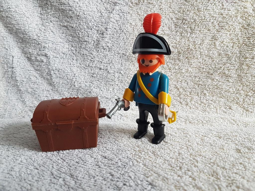 playmobil 3382 piraten kapitein, Ophalen of Verzenden, Zo goed als nieuw, Complete set