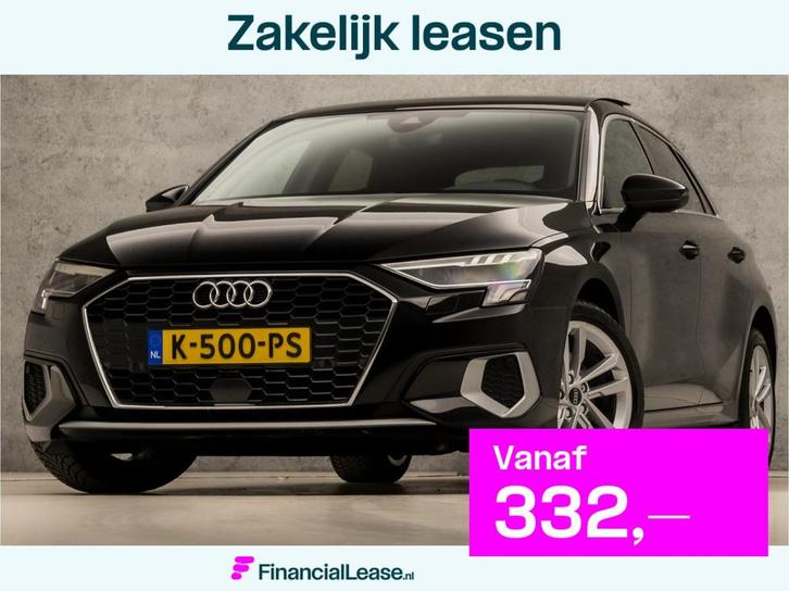 Audi A3 Sportback 30 TFSI Sport Automaat (SCHUIFDAK, APPLE C, Auto's, Audi, Bedrijf, Lease, Financial lease, A3, ABS, Adaptive Cruise Control