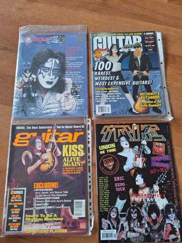 Kiss Ace Frehley 4 vintage tijdschriften beschikbaar voor biedingen