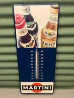 Martine reclamebord thermometer, geen emaille, Reclamebord, Gebruikt, Ophalen of Verzenden, X