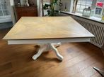 Vierkante eettafel 140-140, Huis en Inrichting, Tafels | Eettafels, Ophalen, Zo goed als nieuw, Vijf personen of meer, 100 tot 150 cm