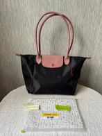 Long Champ Tas Medium, Sieraden, Tassen en Uiterlijk, Tassen | Damestassen, Ophalen of Verzenden, Zo goed als nieuw, Zwart, Handtas
