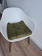 Ikea stolen 2 stuck, Gebruikt, Wit, Ophalen of Verzenden, Stof