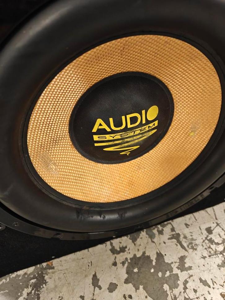 Audiosystems Subwoofer in Doos - Auto Audio, Auto diversen, Autospeakers, Gebruikt, Ophalen