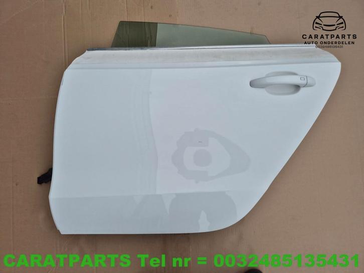 8T8833051D a5 portier a5 deur A5 deur a5 8T LY9C Ibis White, Auto-onderdelen, Carrosserie en Plaatwerk, Deur, Gebruikt, Ophalen of Verzenden