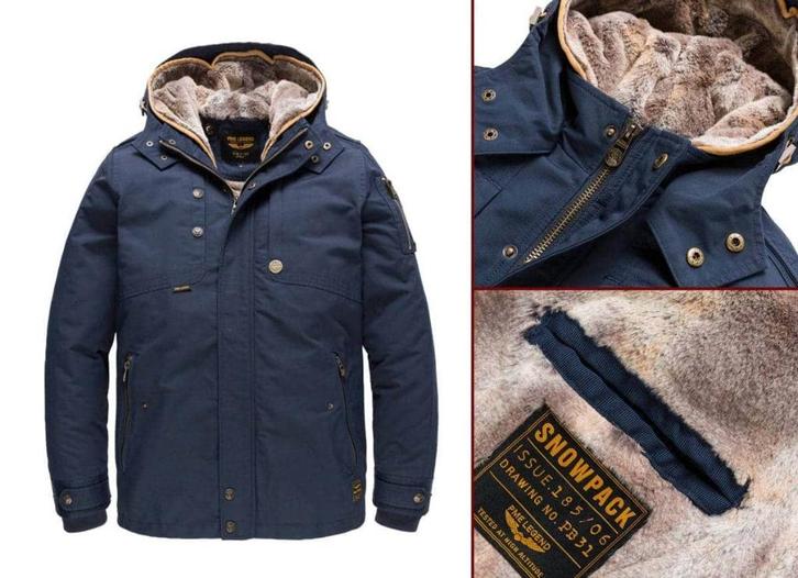 PME Legend – Snowpack parka winterjas, Kleding | Heren, Jassen | Winter, Zo goed als nieuw, Maat 56/58 (XL), Blauw, Ophalen