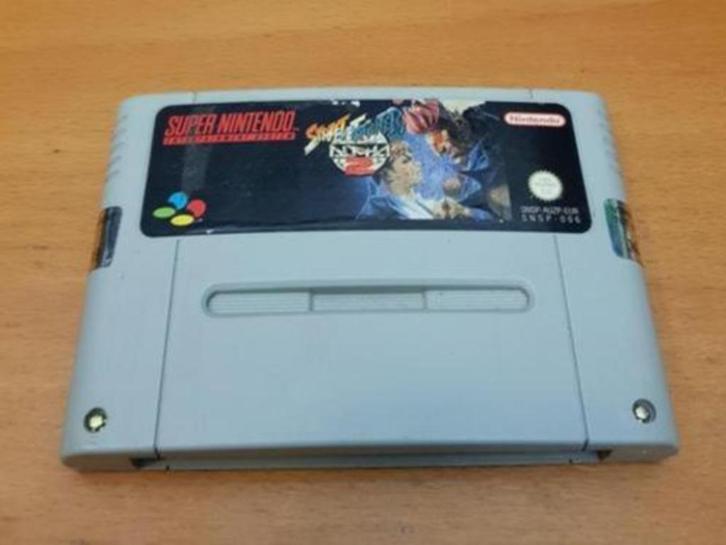 OPRUİMEN | SNES | Street Fighter 2 ALPHA, Spelcomputers en Games, Games | Nintendo Super NES, Gebruikt, Vechten, 2 spelers, Vanaf 12 jaar
