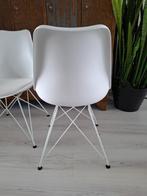 replica eames stoelen, Huis en Inrichting, Stoelen, Ophalen, Gebruikt, Twee, Wit