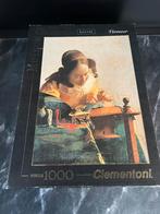 Clementoni puzzel 1000 stukjes Vermeer Lacemaker, Ophalen of Verzenden, 500 t/m 1500 stukjes, Zo goed als nieuw