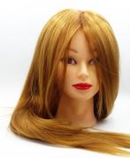 Erg Mooi Oefenhoofd / Kappershoofd/Trainingshoofd Goud-Blond, Sieraden, Tassen en Uiterlijk, Uiterlijk | Haarverzorging, Ophalen of Verzenden