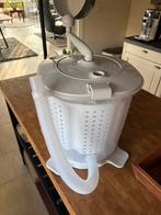 Handmatig mini wasmachine 1200 tpm, Minder dan 1200 toeren, Minder dan 85 cm, Minder dan 4 kg, Bovenlader