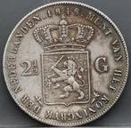 Zilveren rijksdaalder 1848 - 2 1/2 gulden 1848 - Willem 2, Verzenden, Zilver, Losse munt, 2½ gulden
