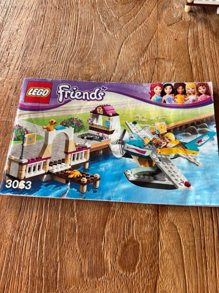 Lego friends heartlake vliegclub 3063, Kinderen en Baby's, Speelgoed | Duplo en Lego, Gebruikt, Lego, Complete set, Ophalen of Verzenden