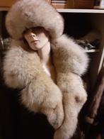 Zeldzame unieke 115 cm echte bontjas giga kraag bont jas XXL, Kleding | Dames, Jassen | Winter, Ophalen of Verzenden, Zo goed als nieuw