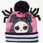 LOL Surprise Pompon Muts - Zwart Lila - VAN 7,95 VOOR 4,95!, Kinderen en Baby's, Kinderkleding | Mutsen, Sjaals en Handschoenen