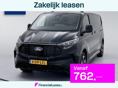 Ford Transit Custom 300 2.0 TDCI L2H1 Sport Dubbele schuifde, Auto's, Bestelauto's, Bedrijf, Lease, Financial lease, ABS, Achteruitrijcamera