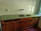 Granito aanrechtblad, Huis en Inrichting, Keuken | Keukenelementen, Gebruikt, Ophalen of Verzenden, 200 cm of meer, Minder dan 100 cm