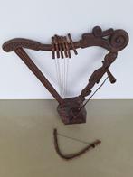 Afrikaans muziekinstrument combi Krar harp met Masenqo viool, Ophalen of Verzenden