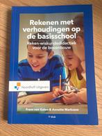 Rekenen met verhoudingen PABO boek, Ophalen of Verzenden, Gelezen, Overige niveaus, Wiskunde A