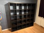 KALLAX kast zwartbruin (Expedit), Huis en Inrichting, Ophalen, 150 tot 200 cm, Zo goed als nieuw, 150 tot 200 cm