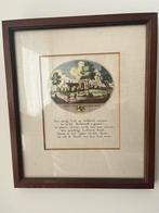 Nootdorp Gravure - Anna Brouwer - 18e Eeuwse Prent, Ophalen of Verzenden