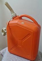 Vintage plastic oranje jerrycan ongebruikt 1974, Ophalen of Verzenden, Nieuw, Universele onderdelen