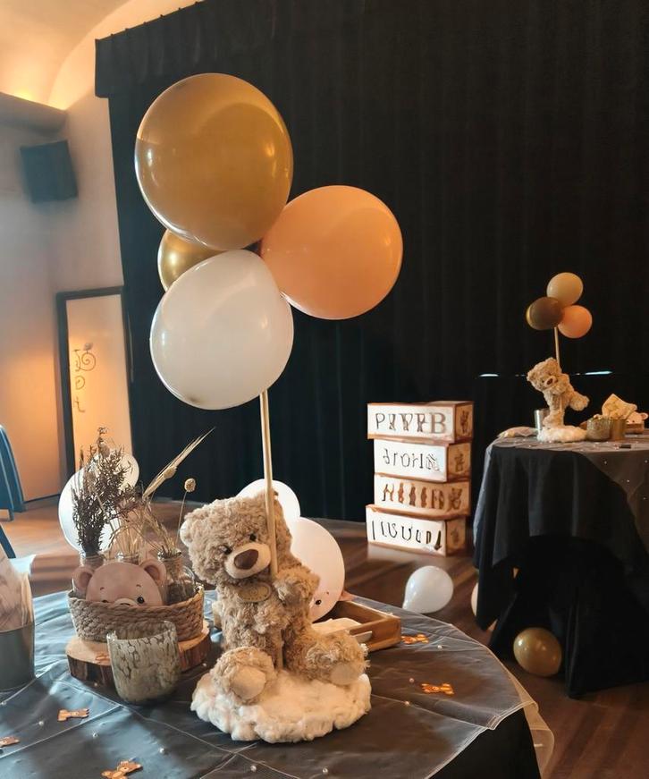 Lieve beren voor babyshower of gender reveal party, Kinderen en Baby's, Kraamcadeaus en Geboorteborden, Zo goed als nieuw, Ophalen