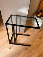 Vittsjo Bijzettafel/Laptop Tafel - IKEA, Huis en Inrichting, Tafels | Bijzettafels, Minder dan 55 cm, Gebruikt, Glas, Rechthoekig