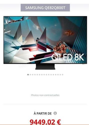Samsung 8K QLED TV - Zo goed als nieuw! beschikbaar voor biedingen