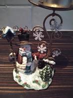 Leuk waxinelichtje Kerst, Ophalen of Verzenden, Zo goed als nieuw