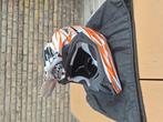 Motorcross Helm Airoh + Bril Kenny, Ophalen of Verzenden, Zo goed als nieuw, Helm of Bescherming