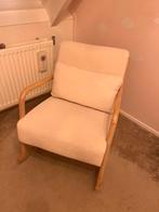 Schommelstoel bouclé, Huis en Inrichting, Fauteuils, Ophalen, Gebruikt, 75 tot 100 cm, Stof