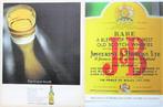 9 vintage advertenties reclames J&B Whiskey 66-92 whisky, Verzenden, Gebruikt, Gebruiksvoorwerp