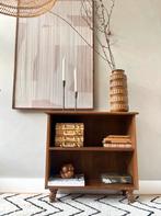Vintage jaren 70 boekenkastje, Gebruikt, Ophalen of Verzenden, Minder dan 150 cm, Minder dan 100 cm