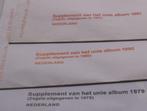 Fil-I-Safe blanko supplement unie album 1979 1980 en 1981, Postzegels en Munten, Postzegels | Toebehoren, Verzenden, Verzamelalbum