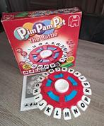 Pim pam pet het laatste woord, Hobby en Vrije tijd, Gezelschapsspellen | Bordspellen, Ophalen of Verzenden, Zo goed als nieuw
