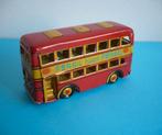 Duitse-Engelse reclame dubbeldekker bus van blik., Antiek en Kunst, Antiek | Speelgoed, Ophalen of Verzenden