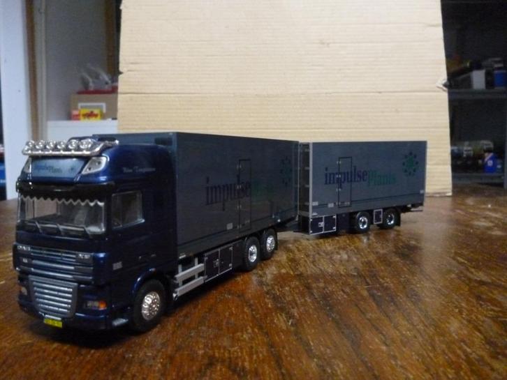 Tekno DAF XF 105 Impulse Plant met certificaat, Hobby en Vrije tijd, Modelauto's | 1:50, Nieuw, Bus of Vrachtwagen, Tekno, Ophalen of Verzenden