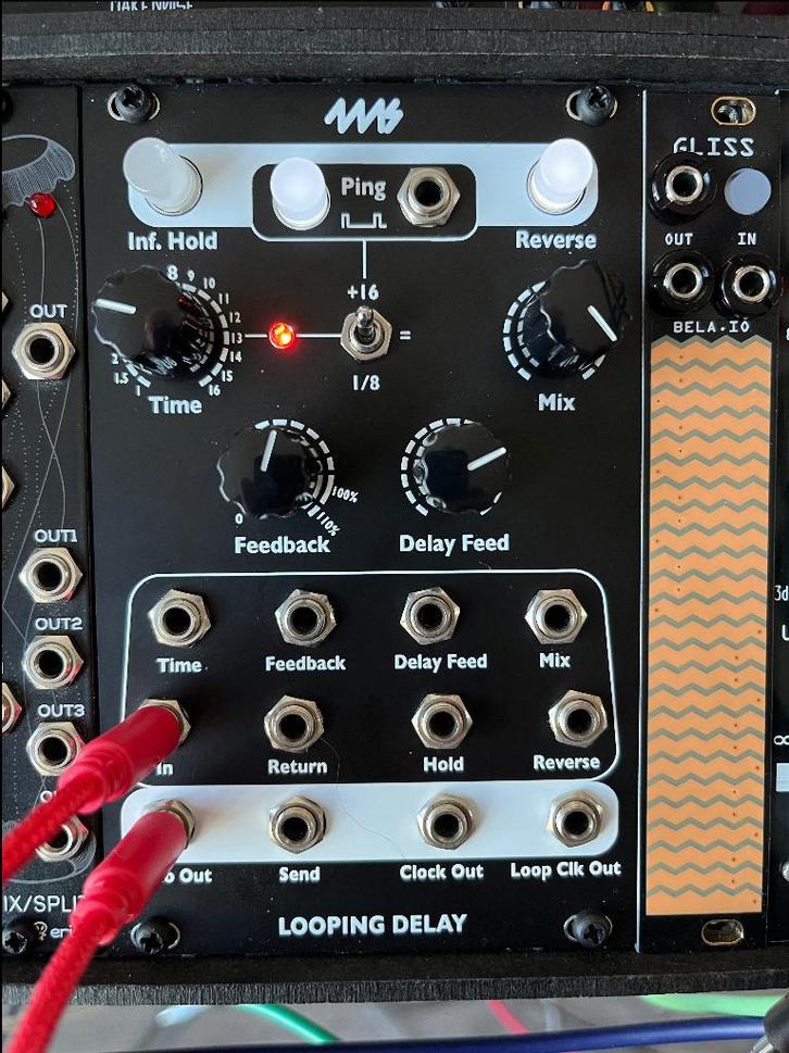 Looping Delay 4MS Company, Muziek en Instrumenten, Soundmodules, Zo goed als nieuw, Overige merken, Ophalen of Verzenden