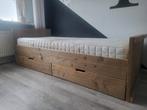 Leuk steigerhouten 1 persoons bed, Huis en Inrichting, Slaapkamer | Bedden, Ophalen, 90 cm, Eenpersoons, Steigerhout